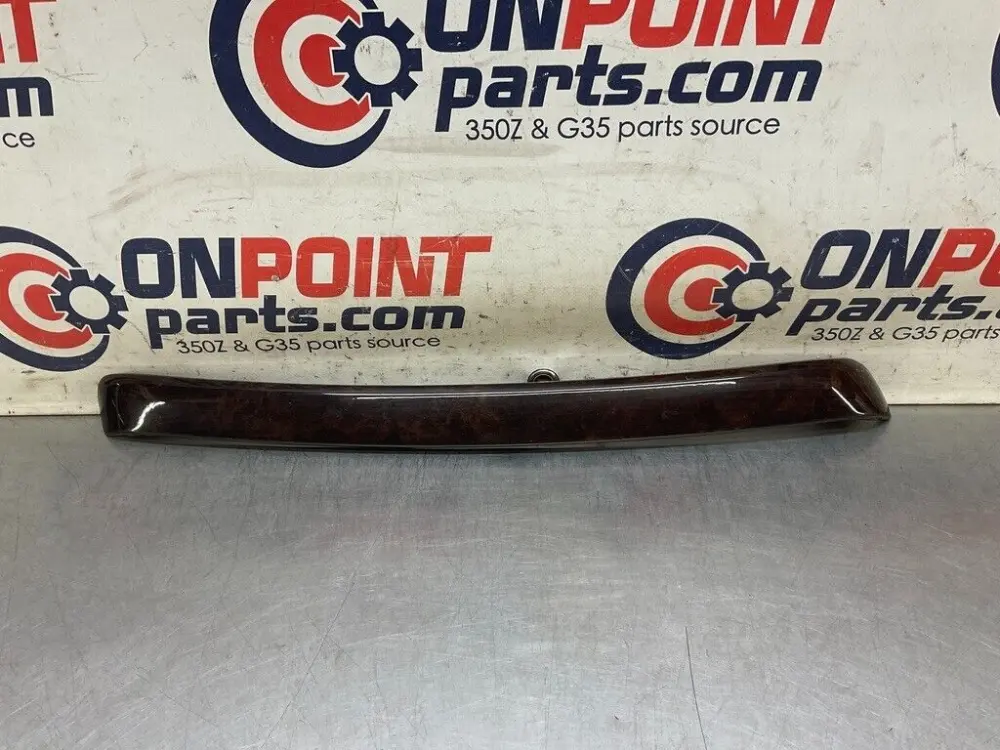 2007 BMW E92 328xi Driver Left Rear Wood Grain Trim OEM 13BCSFA