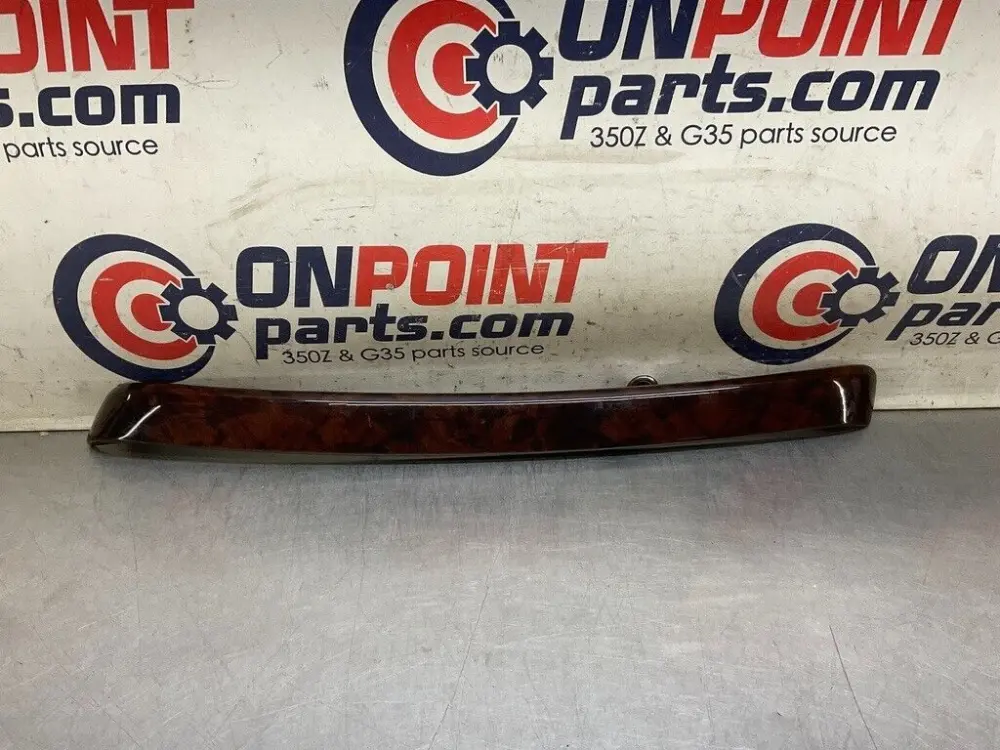 2007 BMW E92 328xi Passenger Right Rear Wood Grain Trim OEM 13BCSFE