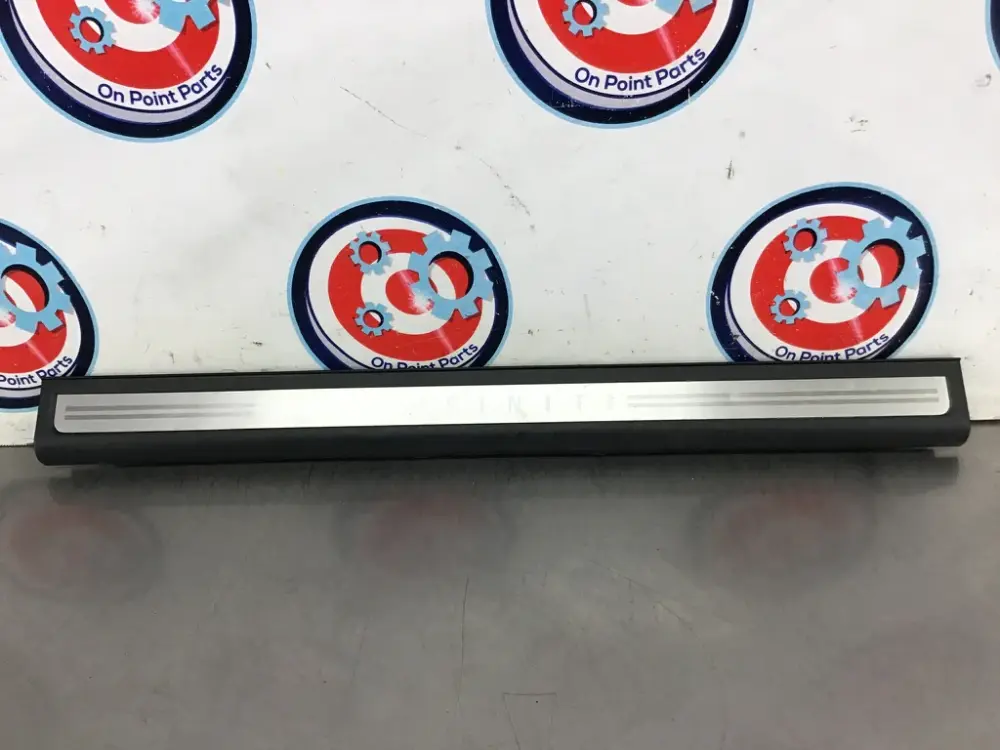 2007 Infiniti G35 Passenger Right Door Threshold Kick Plate Trim OEM 14BHMC7