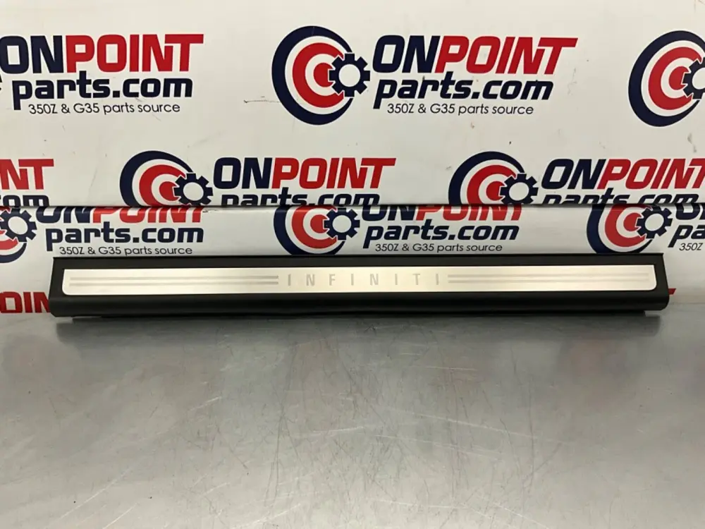 2007 Infiniti V35 G35 Passenger Right Door Threshold Kick Plate Trim OEM 11BGYE7