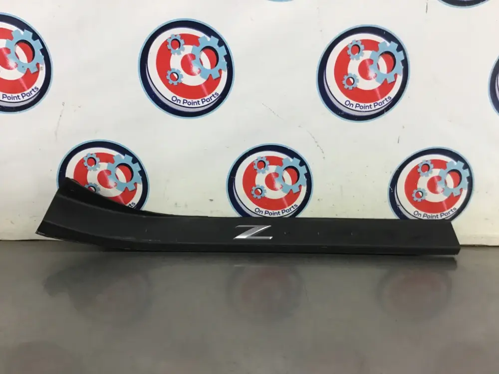 2007 Nissan 350Z Passenger Interior Door Threshold Kickplate Trim OEM 13BK4C8
