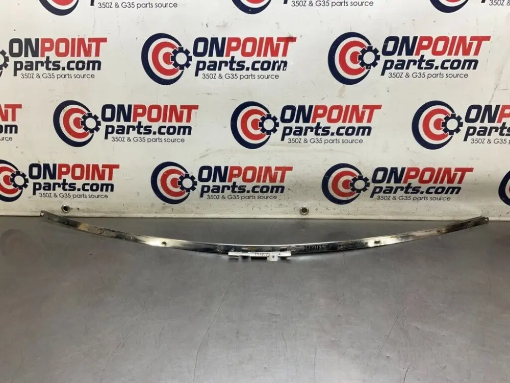 2008 Nissan Z33 350Z Driver Left Pillar Trim Weatherstrip Brackets OEM 24BBTF2