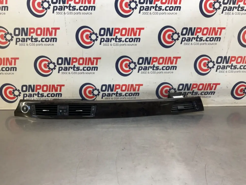 2009 BMW E92 335i Charcoal Poplar Grain Dash Trim Switches Vents OEM 15BGSE8