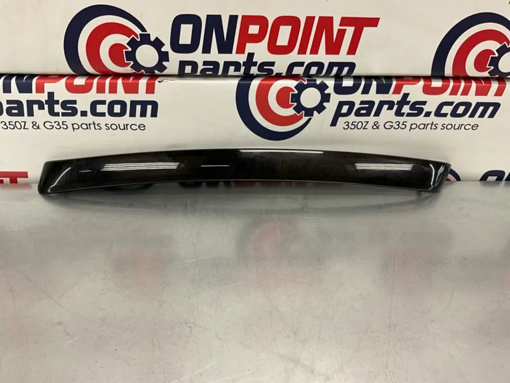 2009 BMW E92 335i Passenger Rear Interior Graphite Poplar Quarter Trim OEM 15BGSEE