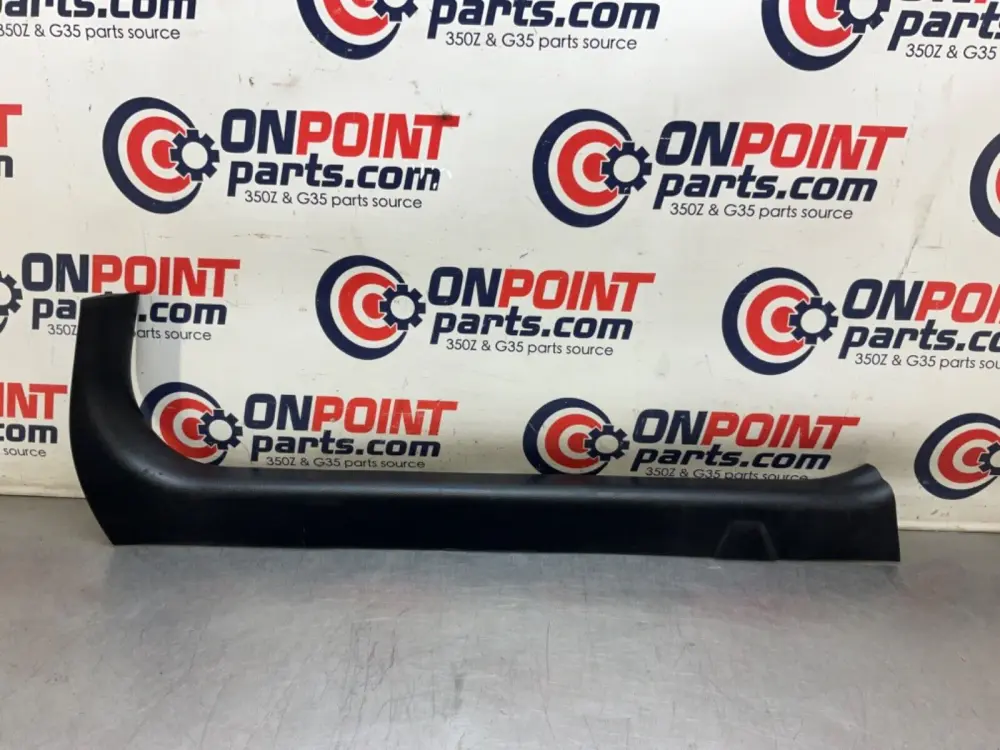 2009 Infiniti G37 Sedan Passenger Right Front Door Sill Trim OEM 12BAWF7