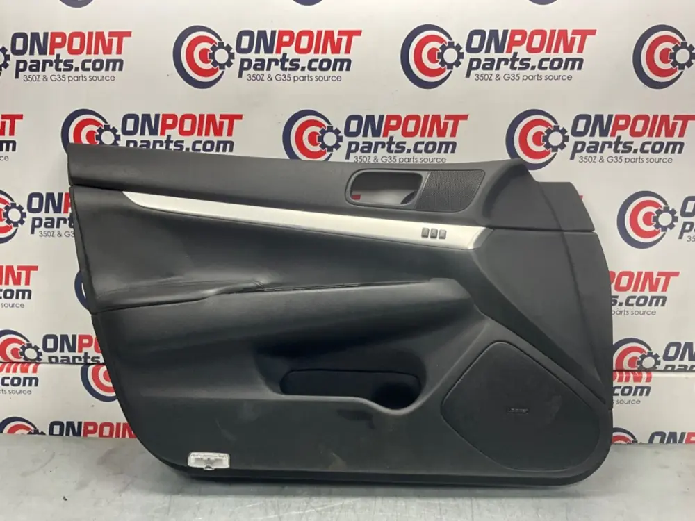 2009 Infiniti V36 G37 Driver Left Front Interior Door Panel Trim OEM 12BAWF8