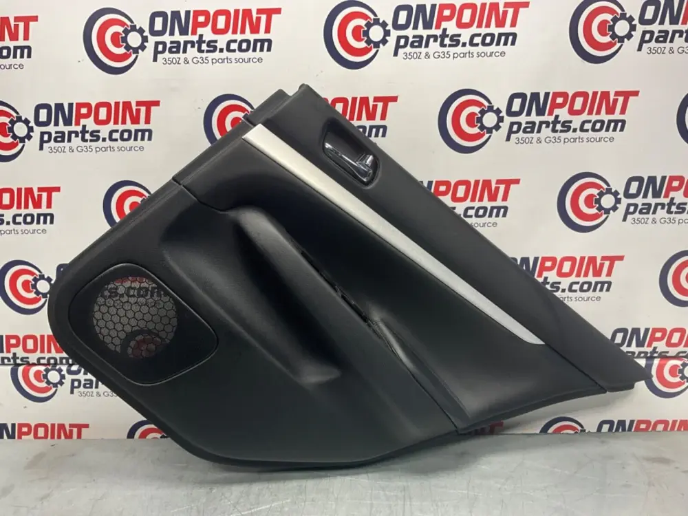 2009 Infiniti V36 G37 Passenger Right Rear Interior Door Panel Trim OEM 12BAWF8