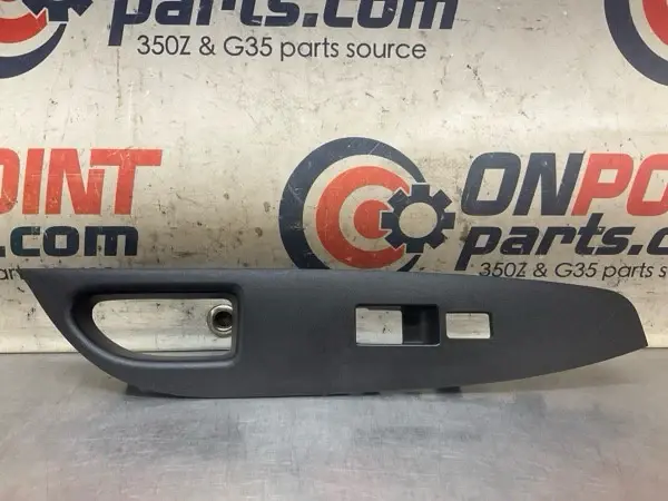 2012 Infiniti V36 G37 Front Passenger Door Window Lock Switch Trim Oem 24Bcdge
