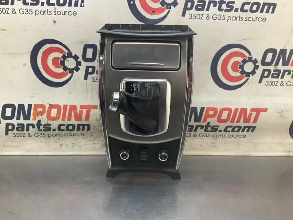 2012 Infiniti V36 G37 Front Self-operating Shifter Bezel Trim Oem 24Bcdgc