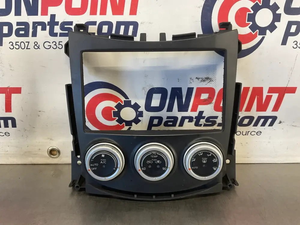 2012 Nissan 370Z AC Climate Controls Bezel Trim 27500 OEM 24BDMEC