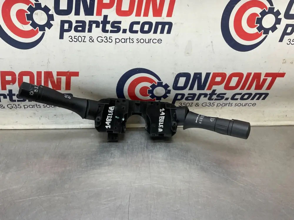 2014 Nissan Z34 370Z Turn Signal Windshield Wiper Switches OEM 14BILEA
