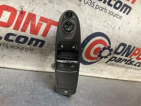 2017 Infiniti V37 Q60 Front Driver Master Door Window Lock Switch Oem 14Bhgfa