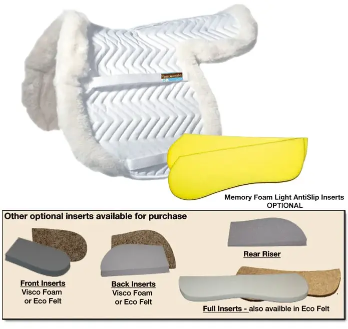 Deals Therawool™ Show Hunter Pad Partial Trim & Superb Balance Technology Medium only