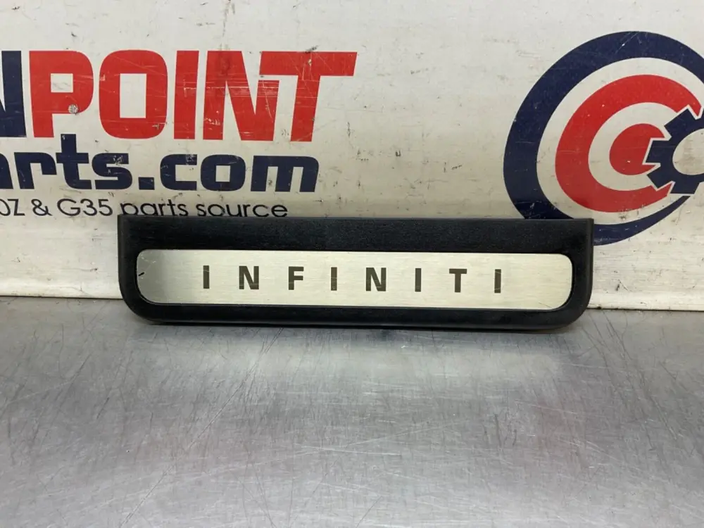 09 Infiniti V36 G37 Driver Rear Door Threshold Kick Plate Trim 769B2 OEM 12BAWFA