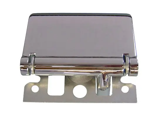 Inner Door Paddle Handle, Shiny metal, Driver 1968-1977 Ford Bronco