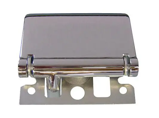 Inner Door Paddle Handle, Shiny metal, Passenger 1968-1977 Ford Bronco