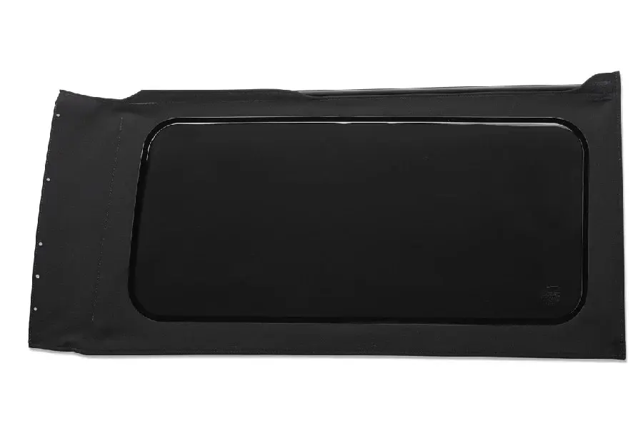 Jeep Wrangler JL 2-Door Bestop OE Replacement Window - Quarter Right Hand Position, Midnight Twill, Tinted