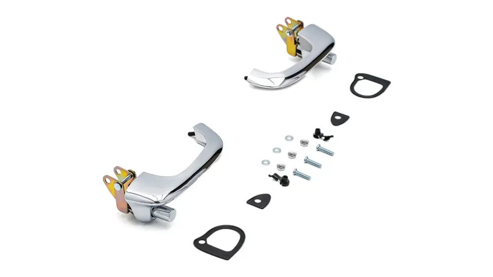 Outer Door Deals - OE Quality, Pair, Chrome