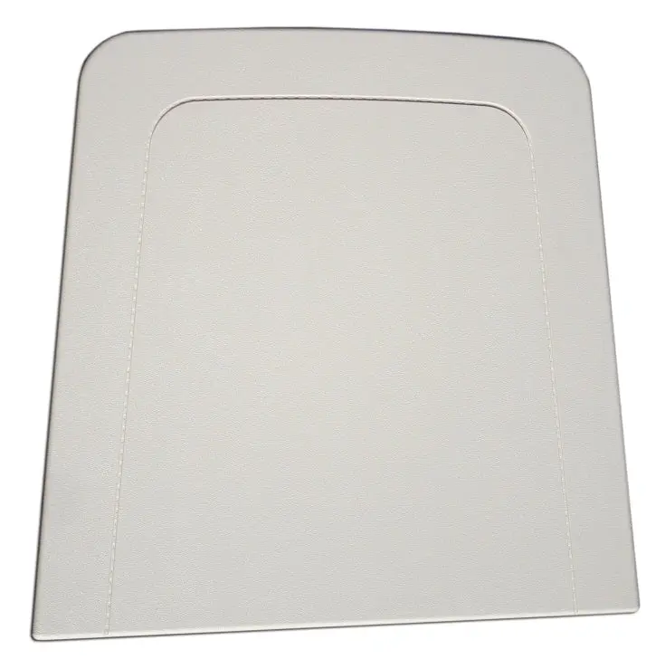 Parchment Front Seat Back Trim Panel, ABS, 1967-77 Ford Bronco