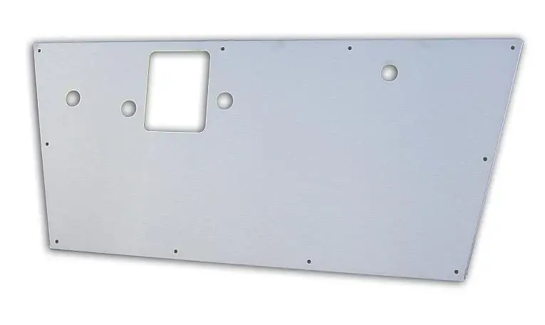 Stainless Chromed Door Panels, 1968-77 Ford Bronco