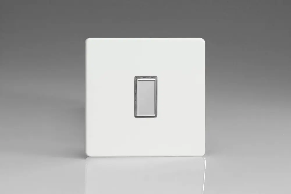 Varilight JDQES001S Dimmer Switch Prime White 1-Gang