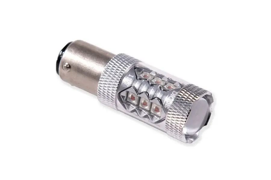 Diode Dynamics 1157 XP80 Turn Signal LED Bulb - Red, One-only Cool White 6000K