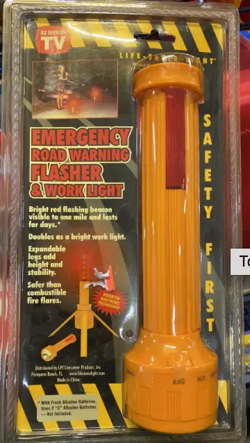 Emergency Road Warning Flashers & Work Airy