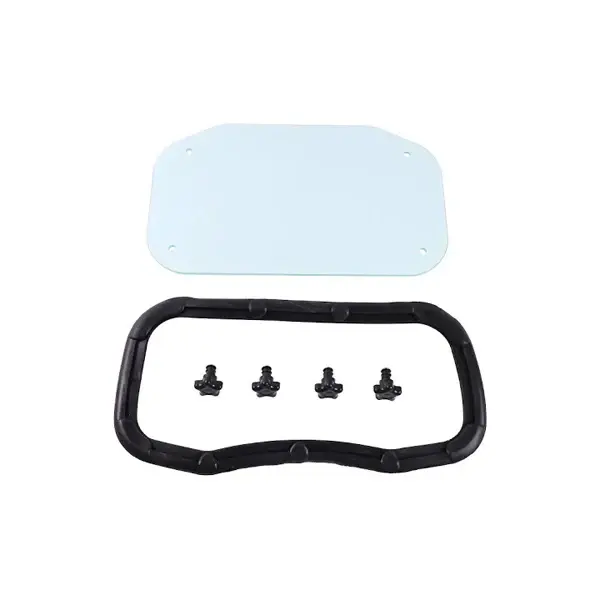 Glass Polish Cab Window Glass Seal Tpr Knob Kit 7105034 7165265 6681614 Bobcat Loader S130 S175 S185 S205 S250 S300 T180 T...