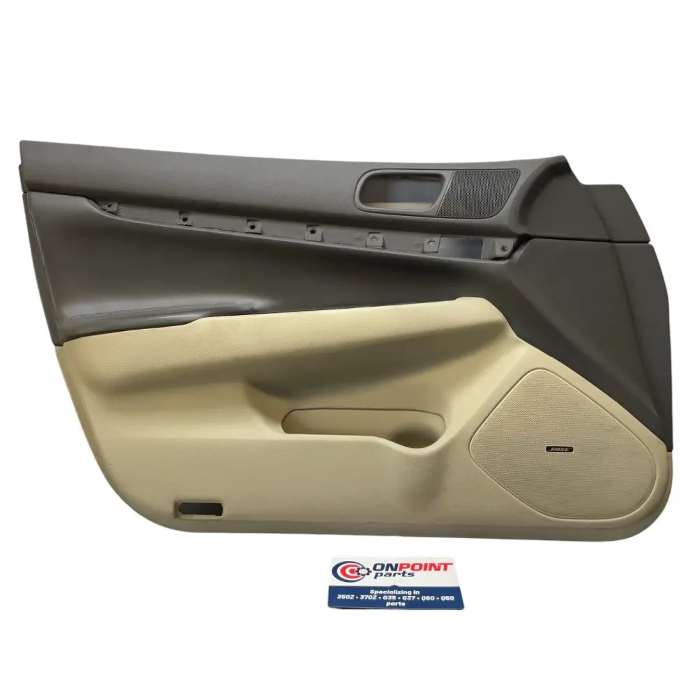11-13 G37 Sedan Front Driver Door Panel 80901Ju71D Oem Fjg