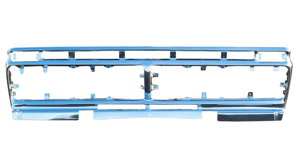 Grille Shell, Anodized Aluminium, 1973-77 Ford Truck