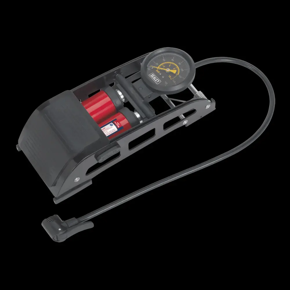 Underhood Work Light Sealey FP6 Foot Pump Twin Barrel