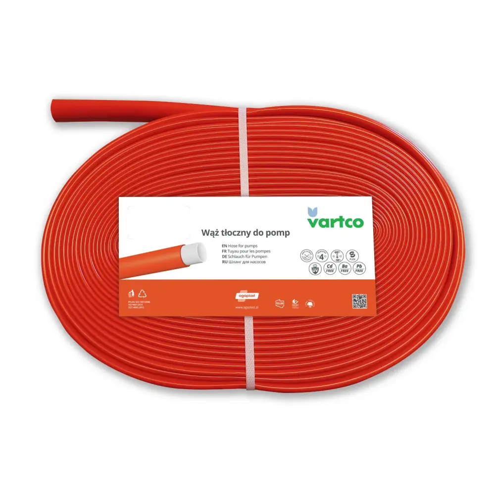 VARTCO Pump Delivery Hose Pumping Inner Diameter 32mm 20m 1111320020 Home Workshop Business 2 Bar