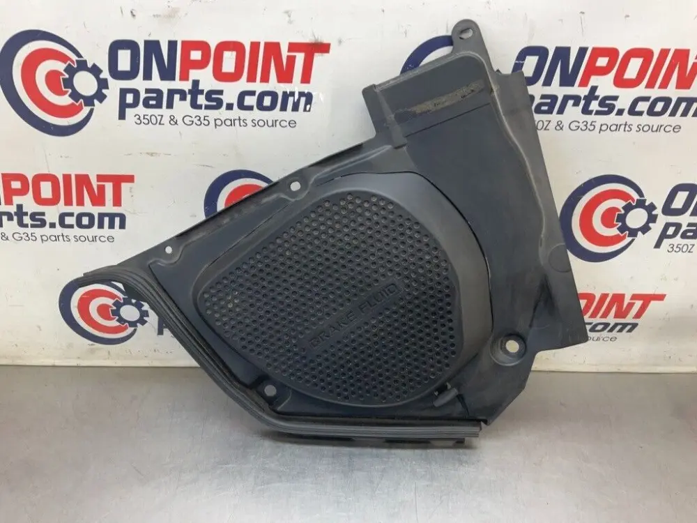 2008 Nissan Z33 350Z Brake Fluid Cover Bezel Trim OEM 24BBTF2