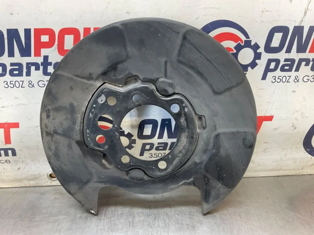 2007 Infiniti V35 G35 Driver Left Rear Brake Dust Cover OEM 11BGYEG