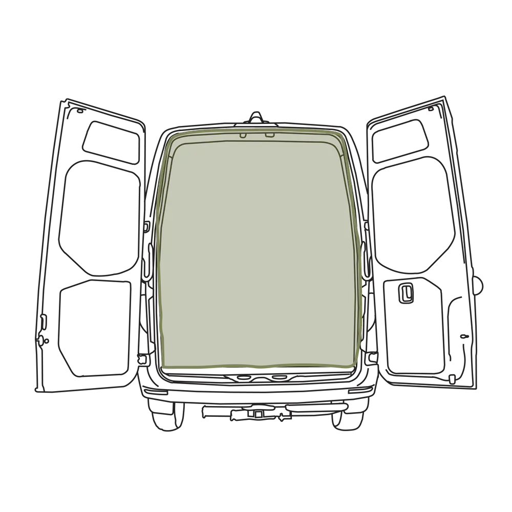 Van Essential - Mercedes-Benz Sprinter Bug Screen - Rear Door