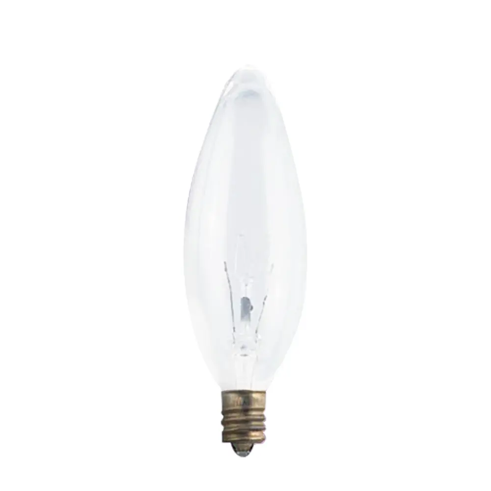 Candle Bulb B10, Glass-like, 40W