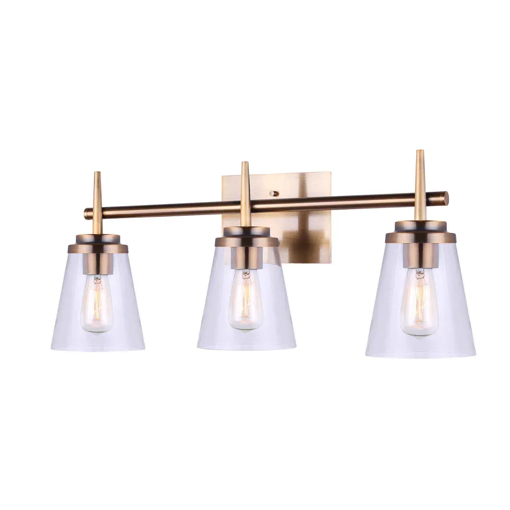 Perla 3-Light Interior Wall Light, Gold