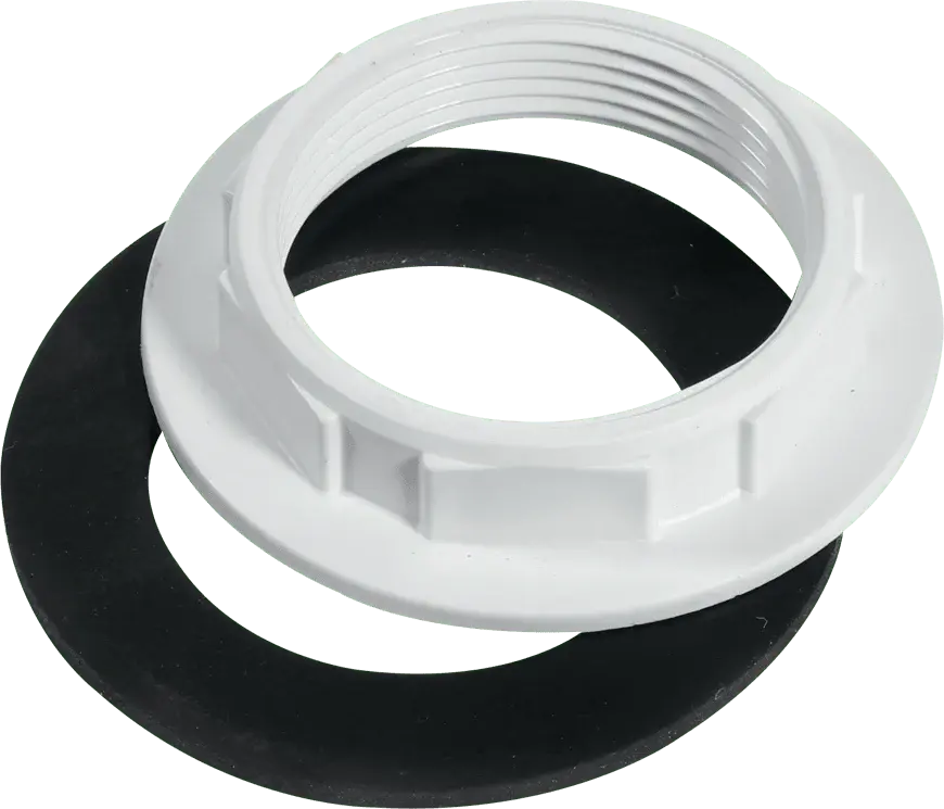 McAlpine BN2 White Plastic Backnut Tpr Washer 1.5" BSP