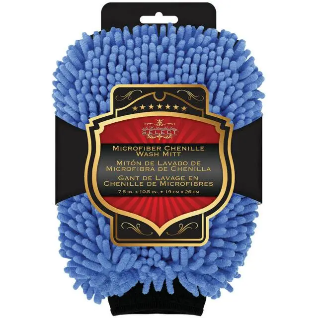 Microfiber Chenille Rinse Mitt