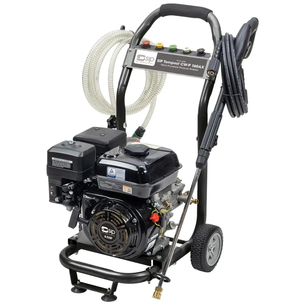 SIP TEMPEST CW-P 160AX Petrol Pressure Washer - 08984