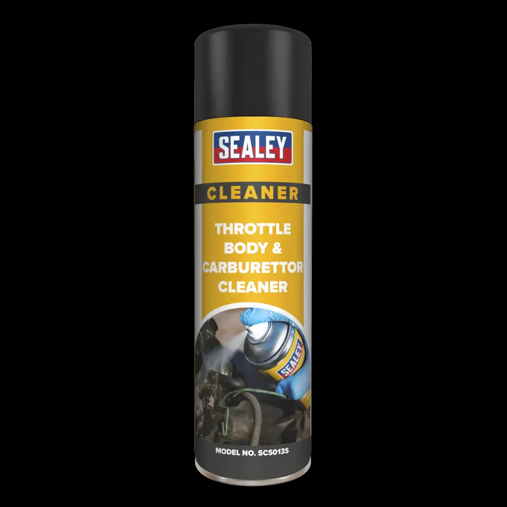 Sealey SCS013S Throttle Body & Carburettor Cleaner 500ml Extended Nozzle