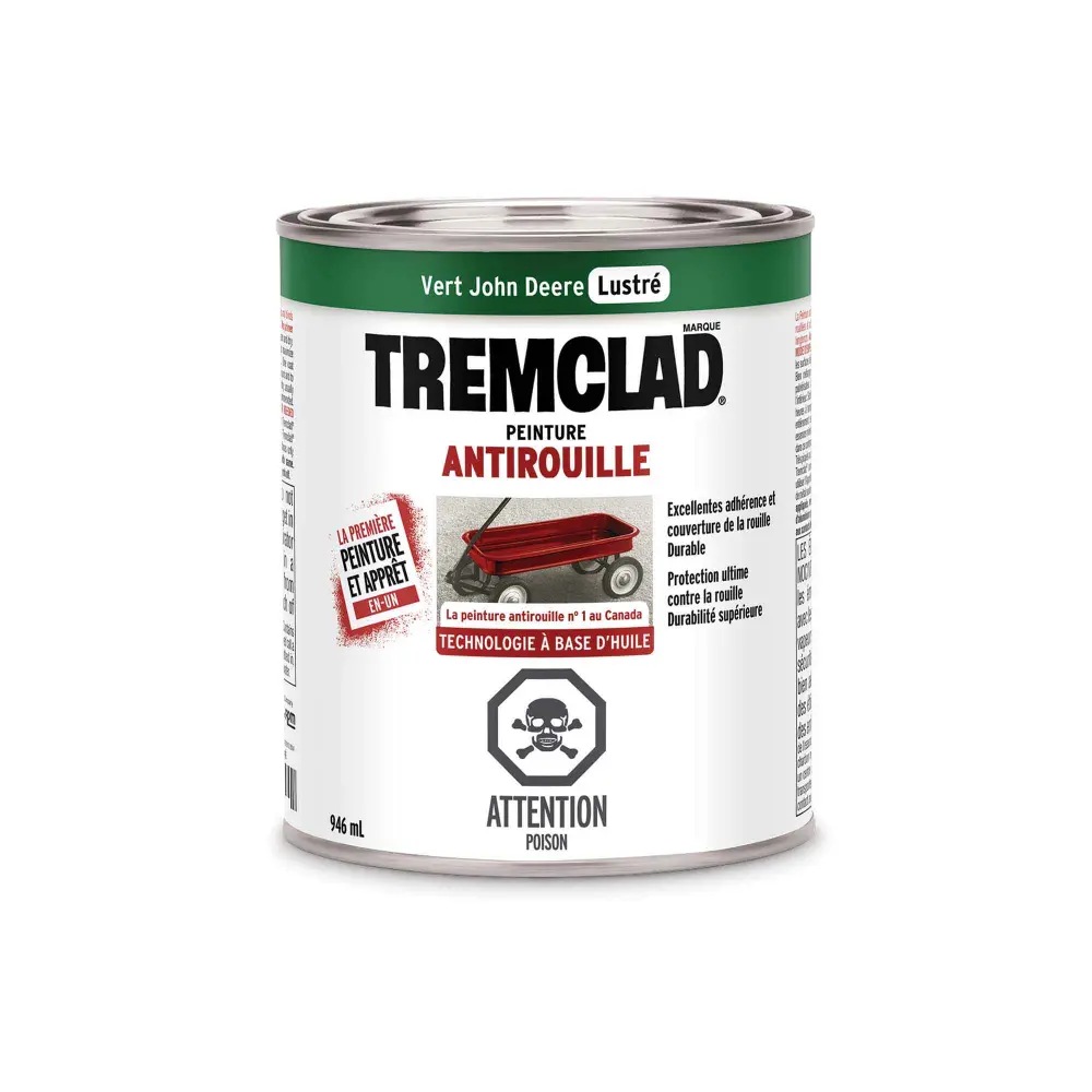 Alkyd Rust Paint Gloss Emerald John Deere, 946 ml