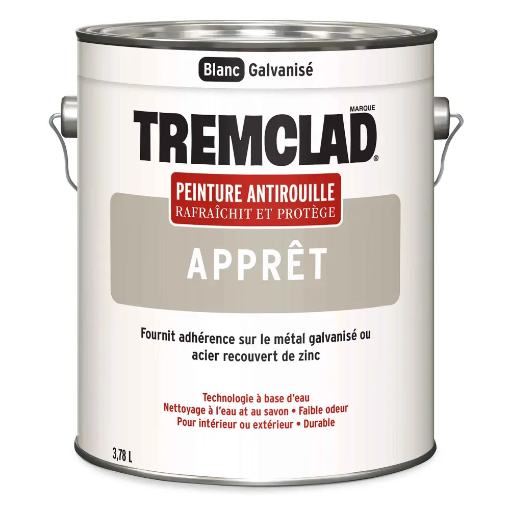 Alkyd Rust Primer Chalk Galvanized, 3.78 L