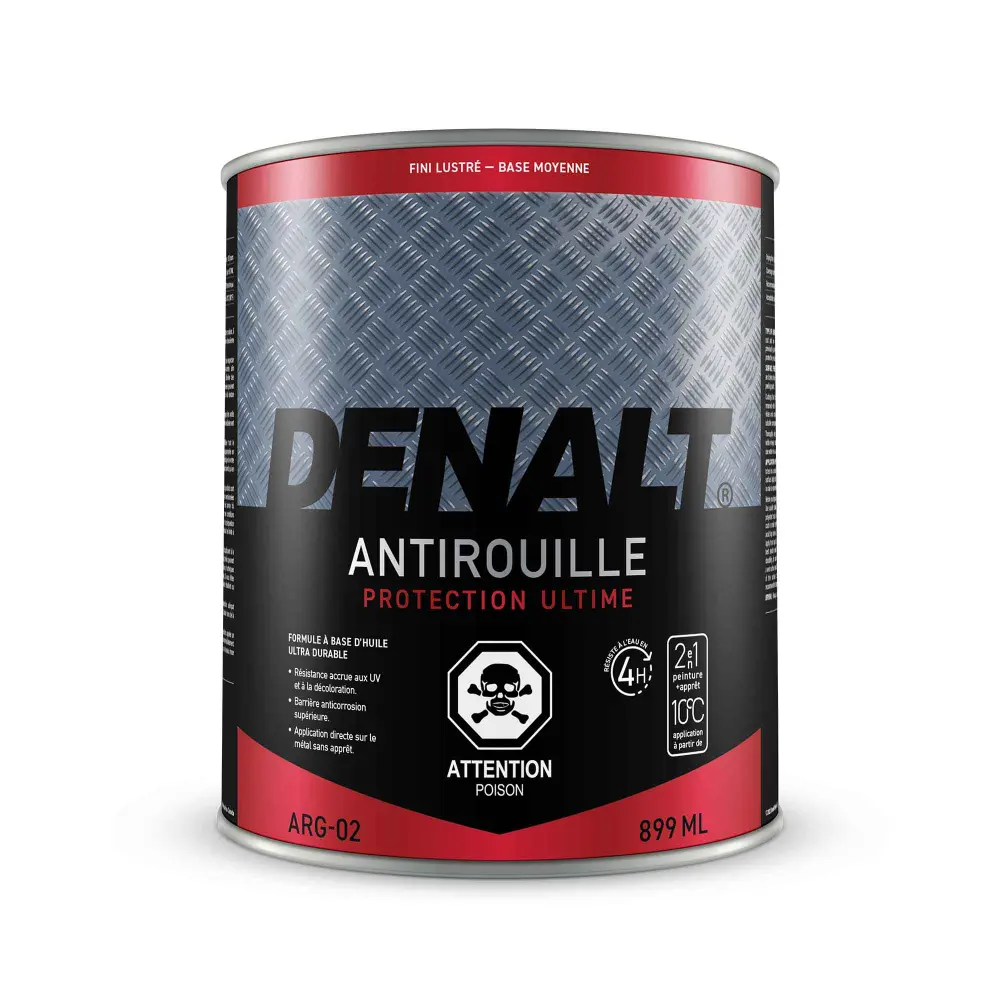 Anti-Rust Paint Oil-Based Gloss Base 2, 899 ml