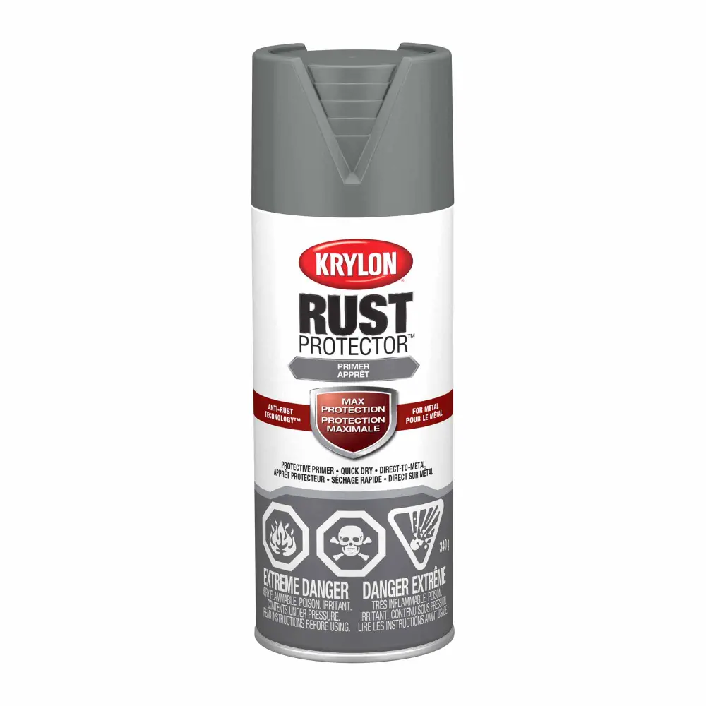 Krylon Rust Protector Enamel Charcoal Primer 340 g