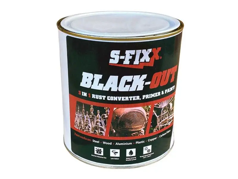 Premium Detailing SFIXX BLACK-OUT Paint 1 litre
