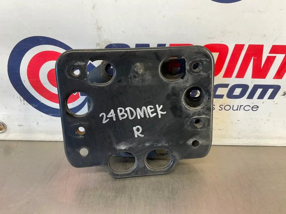 2012 Nissan 370Z Passenger Right Rear Bumper Impact Bracket OEM 24BDMEK