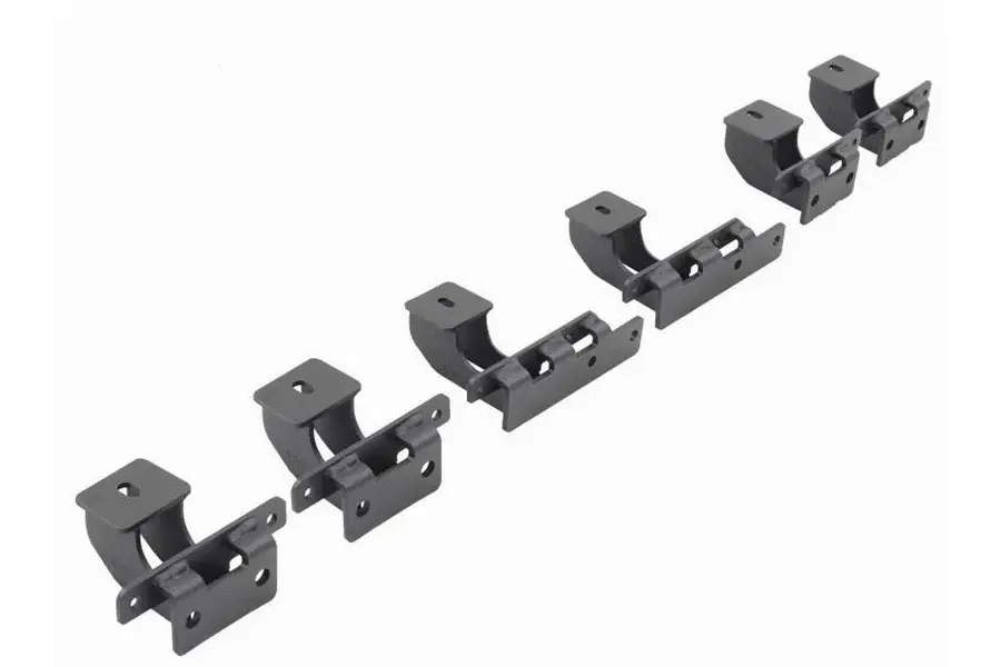 2021-25 Ford Bronco 4dr Go Rhino Dominator Xtreme Side Steps, Brackets Only