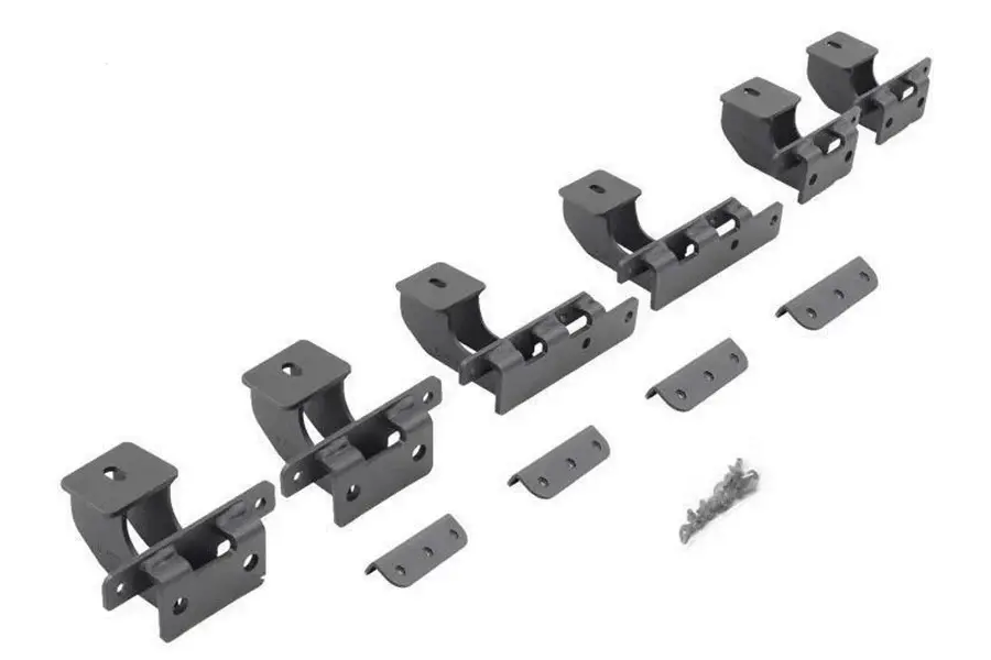 Jeep Wrangler JK 2-Door Go Rhino Dominator Xtreme Side Step Mounting Brackets