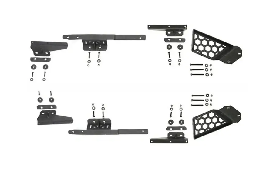Jeep Wrangler JL 4-Door Go Rhino SRM Mounting Bracket Kit